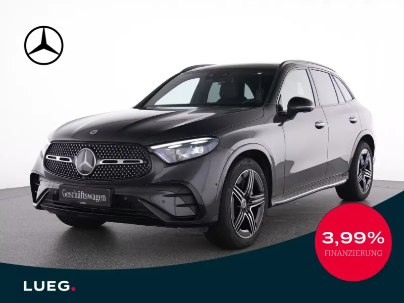 GLC 300 4M AMG+NIGHT+20+PANO+KEYLESS+AHK+LEDER+