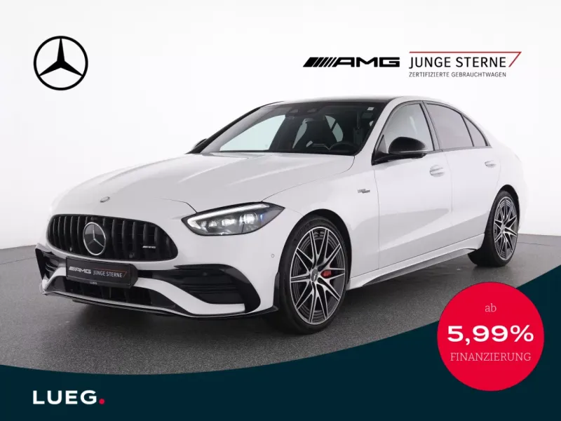 C 43 AMG 4M Pano+Sound+DLight+HUD+Dis+KeyG+Night