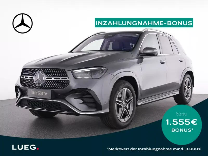 GLE 450 d 4M AMG+MBeam+Pano+Airm+AHK+KeylGo+360°
